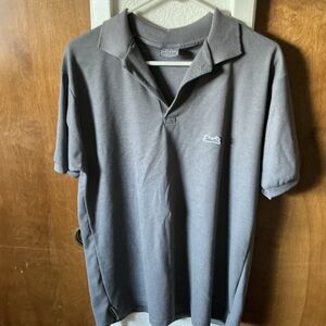 VTG Le Tigre Polo Shirt Men’s Large Slate Preppy Classic Made in USA